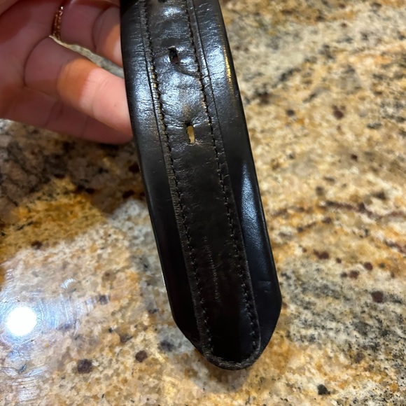 Justin men 34 leather cowboy felt - Picture 3 of 7